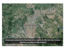  Venda - São Paulo  Áreas Loteamentos São José dos Campo - SP